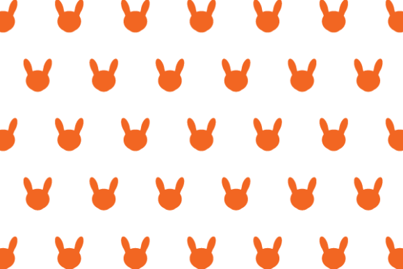 Bunny Patterns Glyph - 4: A Detailed Look at a Unique Creative Asset