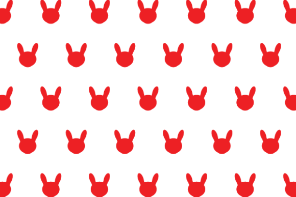 Bunny Patterns Glyph 7: A Creative Font with Modern Handwritten Charm