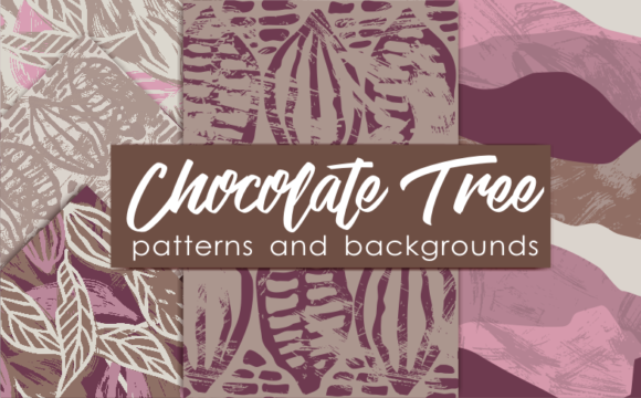 Chocolate Tree Patterns and Backgrounds: A Creative Guide