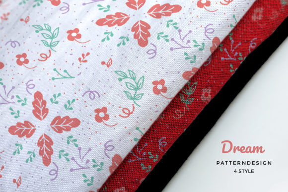 Dream Seamless Patterns Graphic: A Creative Font for Bold Visual Storytelling