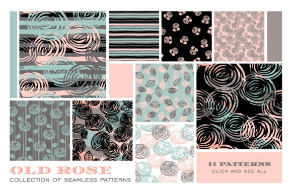 Exploring the Elegance and Practicality of Old Rose Seamless Patterns