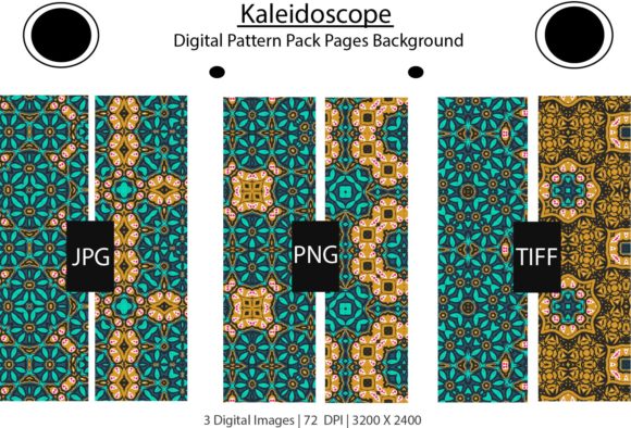 Harness Kaleidoscope Digital Paper Patterns for Creative Projects