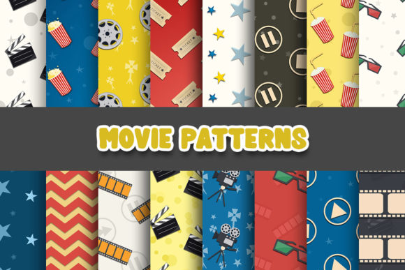 Movie Digital Paper Patterns: The Art of Preserving Cinematic Texture