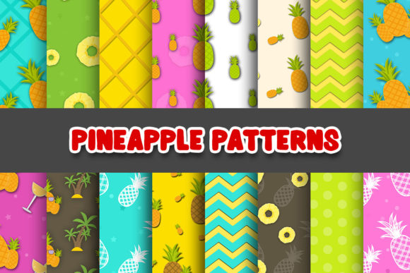 Pineapple Digital Paper Patterns: Your Gateway to Organized Creativity