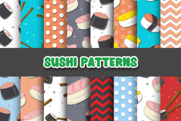 Sushi Digital Papers Patterns: Blueprints for Creative and Professional Workflows