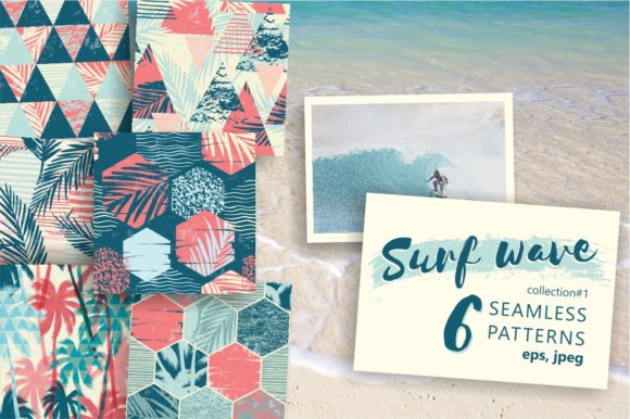 The Strategic Texture: Using Surf Wave 6 Seamless Patterns to Build Cohesion