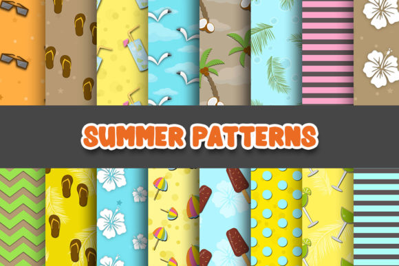 The Versatility of Summer Digital Papers Patterns in Your Creative Work