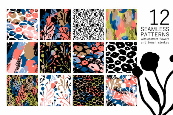 Unlocking Creative Potential with 12 Artistic Seamless Patterns