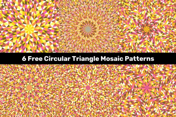 Unlocking Creativity with Free Circular Triangle Mosaic Patterns: A Designer's Guide